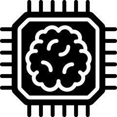 artificial intelligence illustration on a white background     