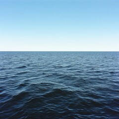 Azure Serenity: Calm Waters and Endless Ocean Vista