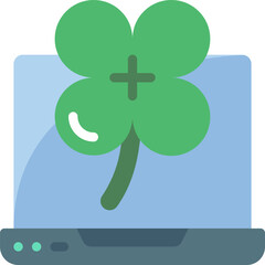 clover illustration on a white background   