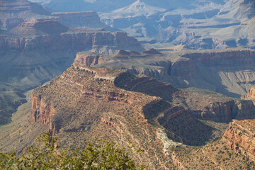 View from the South Rim at Grand Canyon National Park, Arizona