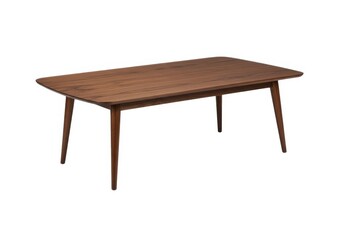 Fototapeta premium Buy modern rectangular wood coffee table furniture online isolated on white background