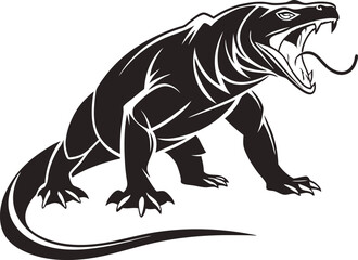 silhouette of a dinosaur