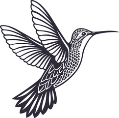 vector illustration of a bird
