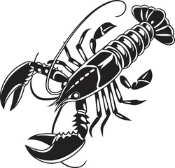 vector illustration of lobster