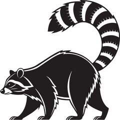 vector illustration of cartoon squirrel