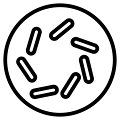 Aperture Editor Image Line Icon