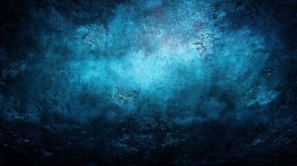 Obraz premium Dramatic Grunge Texture Background in Shades of Blue and Black