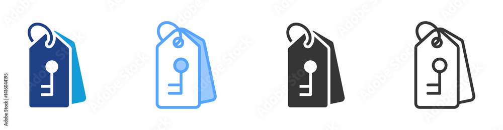 Poster Private Label icon set multiple style collection
