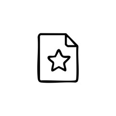 vector illustration of elements with document symbols