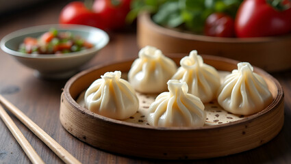 Document a refined formal scene of Dragon Boat Festival rice dumplings prepared with traditional mastery authentic fillings and precise wrapping methods that reflect enduring cultural culinary heritag