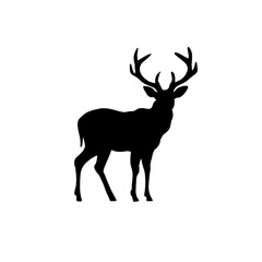 Deer silhouette icon