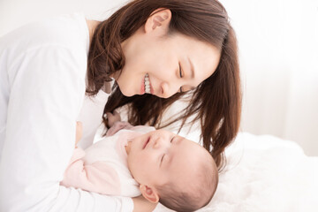 お母さんと赤ちゃん