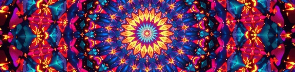 Fototapeta premium Intricate geometric patterns merge, creating optical illusion , illusion, order