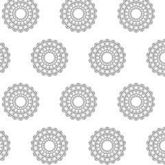 Seamless geometric pattern in authentic Arabian style. Islamic Geometric Design Patterns