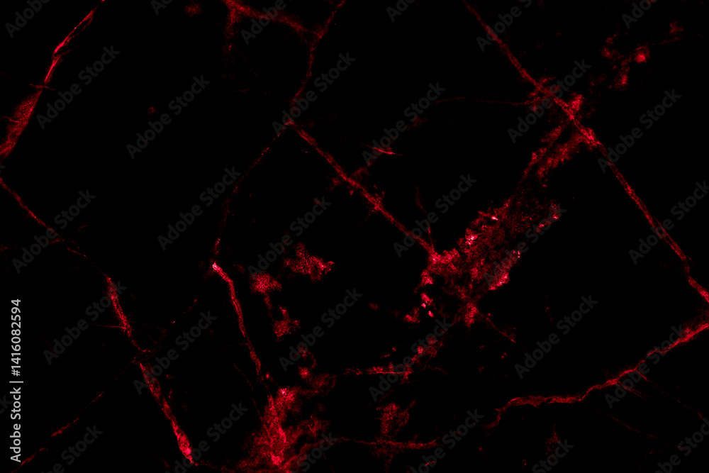 Aufkleber Old wall texture cement black red  background abstract dark color design are light with white gradient background.