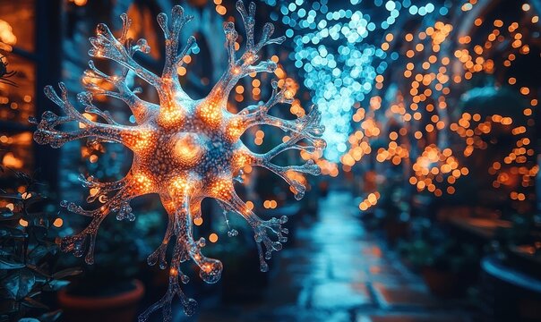 Bioluminescent Neuron