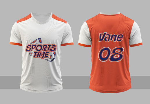 Sports Time Jersey Design Template