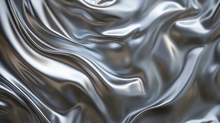 silver satin fabric