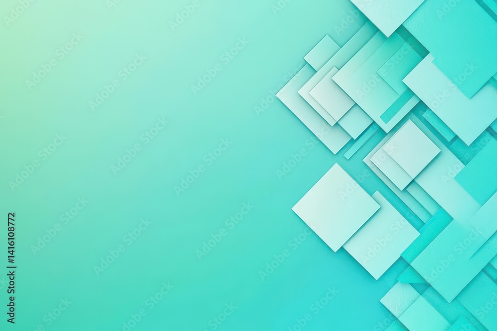 Fototapete Abstract light green background with soft white gradient color abstract graphic design banner pattern presentation background web template Abstract blue gradient geometric diagonal