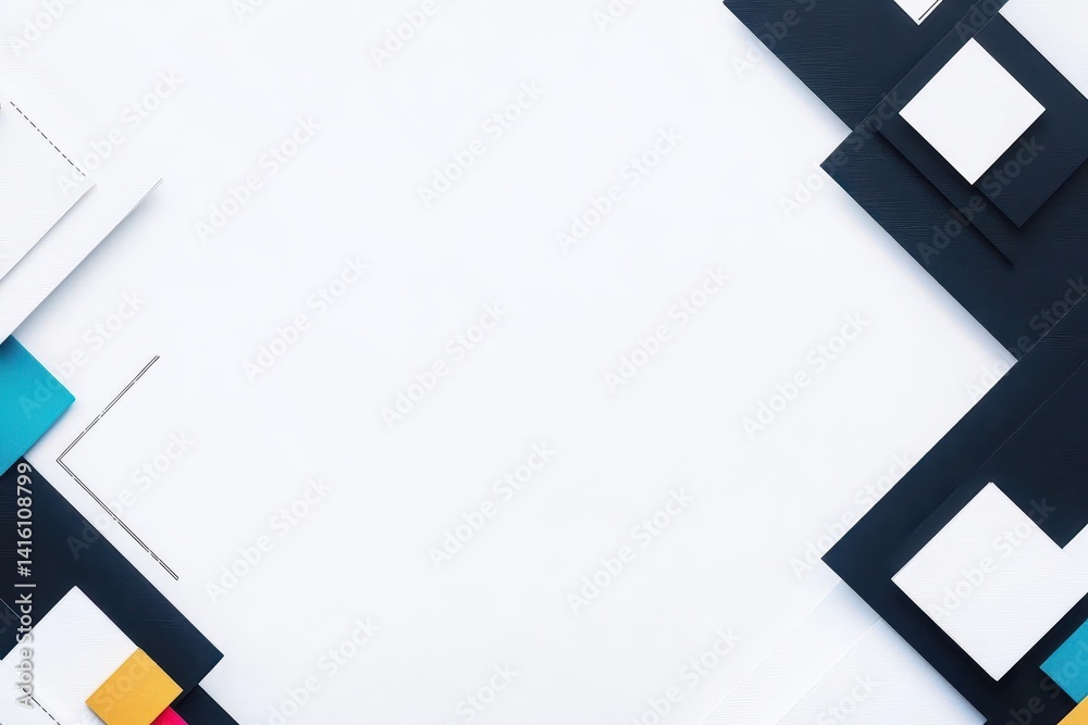 Aufkleber Abstract line background abstract black lines with white background creative and geometric shape with white luxury pattern and paper texture and geometric shape with white luxury s