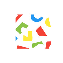 geometric seamless pattern vector