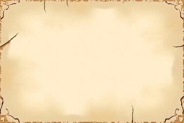 Vintage Old Paper Texture with Stains and Creases