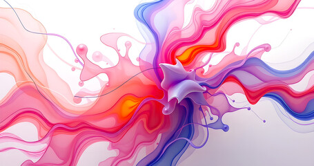 Fototapeta premium abstract watercolor background