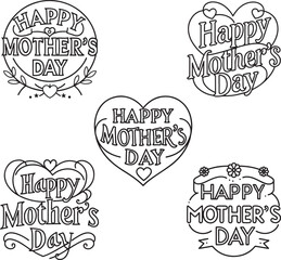 Fototapeta premium This vintage vector set showcases calligraphic design elements with retro frames, banners, and decorative ornaments for a premium quality illustration