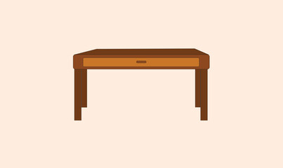wooden table