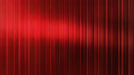 Red Curtain Drapes Stage Setting