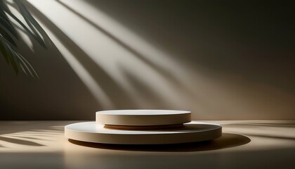 Elegant Product Display with Soft Lighting suitable for business presentation visuals