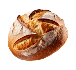 Gardinen fresh baked bread isolated on transparent background © VisualMarkt