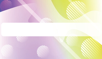 Template Background With Wave Geometric Shape, Lines, Circle. For Design, Presentation, Business. Vector Illustration
