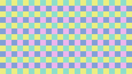 Gentle Checkered Wallpaper for a Relaxed Atmosphere