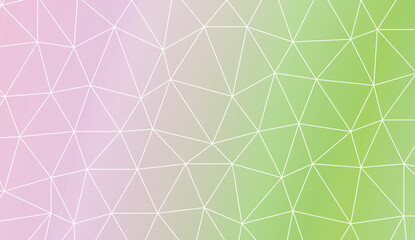 Abstract polygonal template. Design for flyer, wallpaper, presentation, paper. Vector illustration. Creative gradient color.