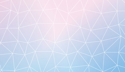 Fototapeta premium Decorative background with triangles. For flyer, screen, business presentation. Vector illustration. Creative gradient color.