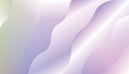 Wavy Background. For Design Flyer, Banner, Landing Page. Vector Illustration with Color Gradient.