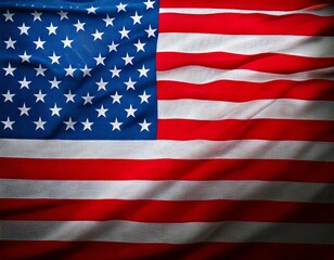 Naklejka premium American flag on background 