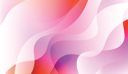 Blurred Decorative Design In Abstract Style With Wave, Curve Lines. For Elegant Pattern Cover Book. Vector Illustration with Color Gradient.