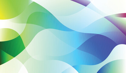 Futuristic Background With Color Gradient Geometric Shape. For Futuristic Ad, Booklets. Vector Illustration with Color Gradient.
