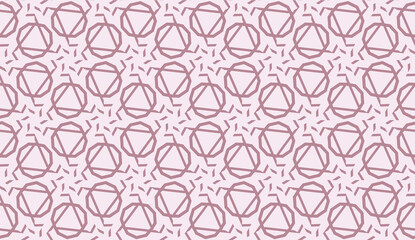 Template with geometric pattern. Vector Seamless illustration. Triangles style.