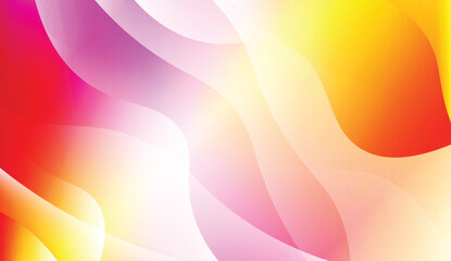 Abstract Background With Dynamic Effect. For Futuristic Ad, Booklets. Vector Illustration with Color Gradient.