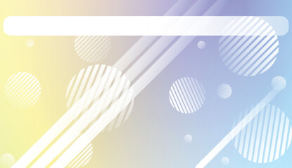 Blur Sweet Dreamy Gradient Color Background with Line, Circle. For Your Graphic Invitation Card, Poster, Brochure. Vector Illustration.