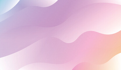 Modern Waves. Futuristic Technology Style Background. Design For Your Header Page, Ad, Poster, Banner. Vector Illustration with Color Gradient.