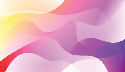Abstract Background With Dynamic Effect. For Futuristic Ad, Booklets. Vector Illustration with Color Gradient.