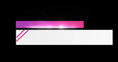 Modern lower third pack with empty copy space for writing custom messages, Infographic title intro design bg. Technological corporate infographic pop-up hud bg. Shiny news racing element.