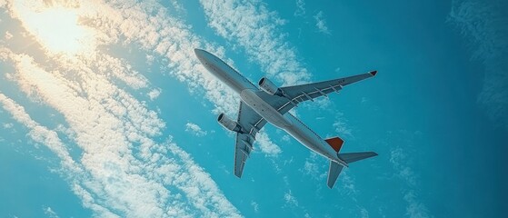 Obraz premium Plane in the Sky