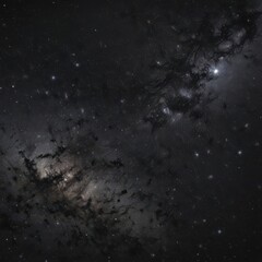 stars and clouds, rain on the ground, stars in the night