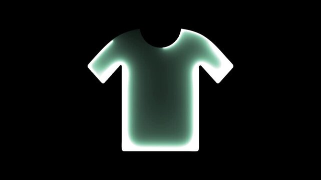 universal web icon neon animation