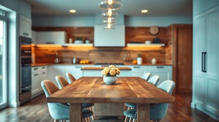 interior, table, room, chair, home, furniture, house, kitchen, chairs, window, design, architecture, dining, floor, living, wood, indoor, apartment, loft, luxury, wall, inside, nobody, interior, kitch